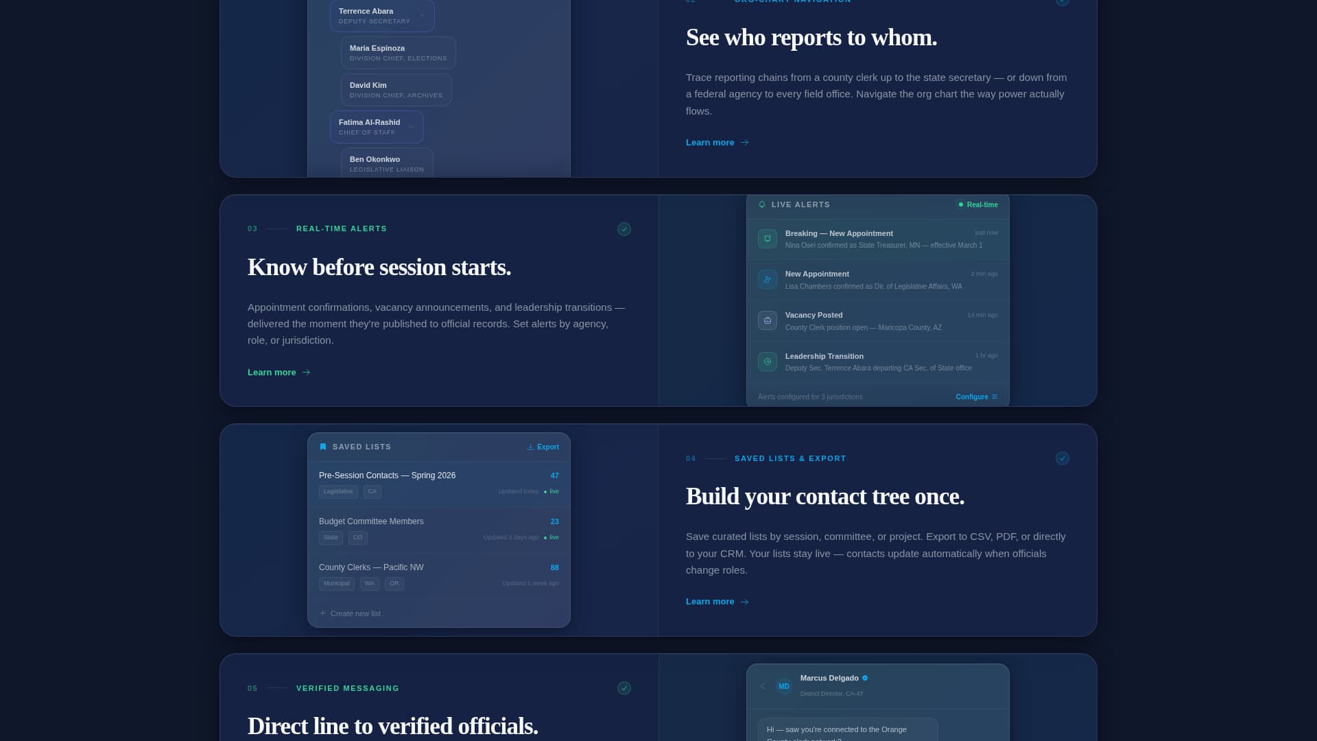 Government - Modern Membership Landing Page Template