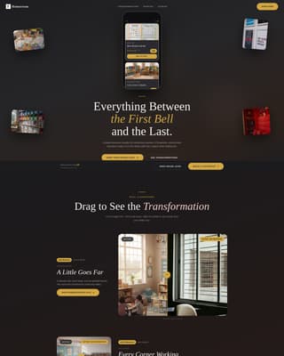 Homeroom - Vibrant Classroom Landing Page Template