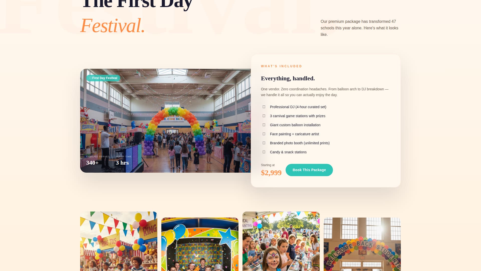 Homeroom - Vibrant Backtoschool Landing Page Template
