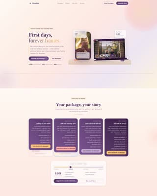 Shutter - Radiant Schoolphotography Landing Page Template