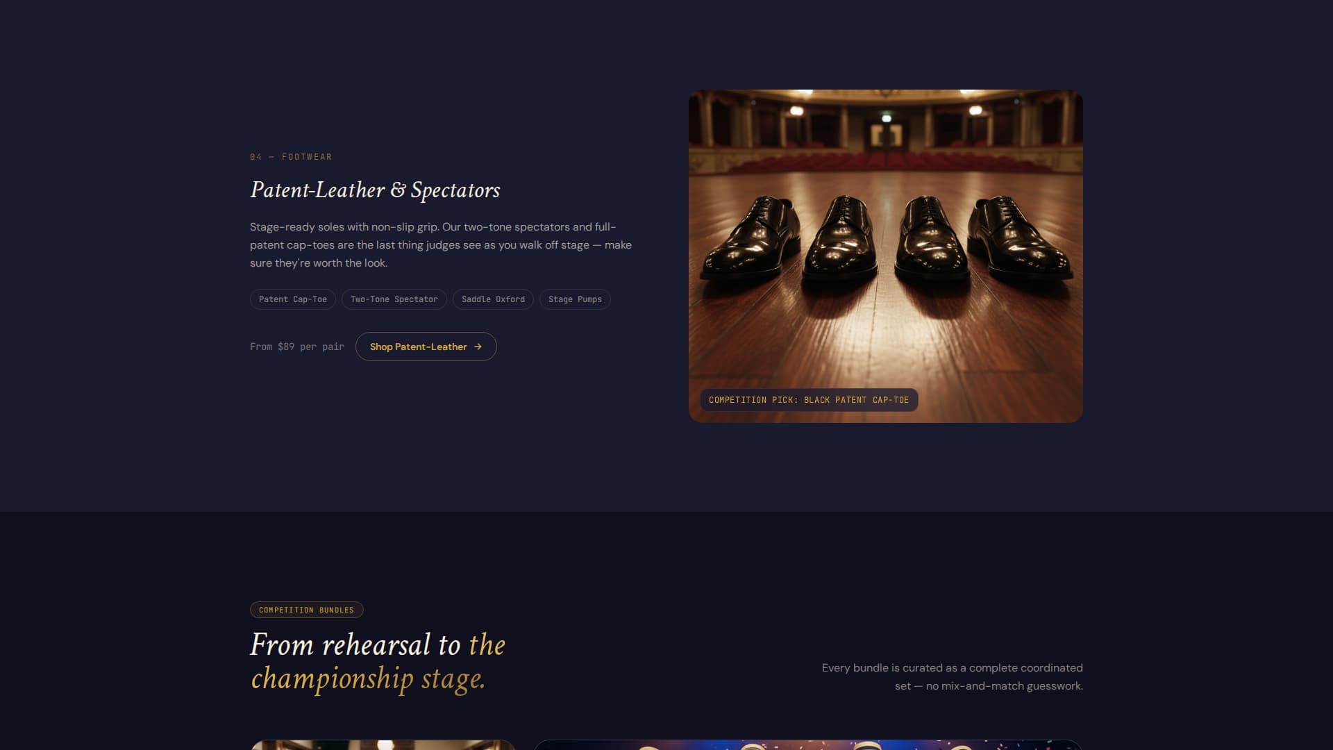 Harmony - Polished Quartet Landing Page Template