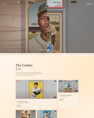 Dugout - Prestigious Memorabilia Landing Page Template