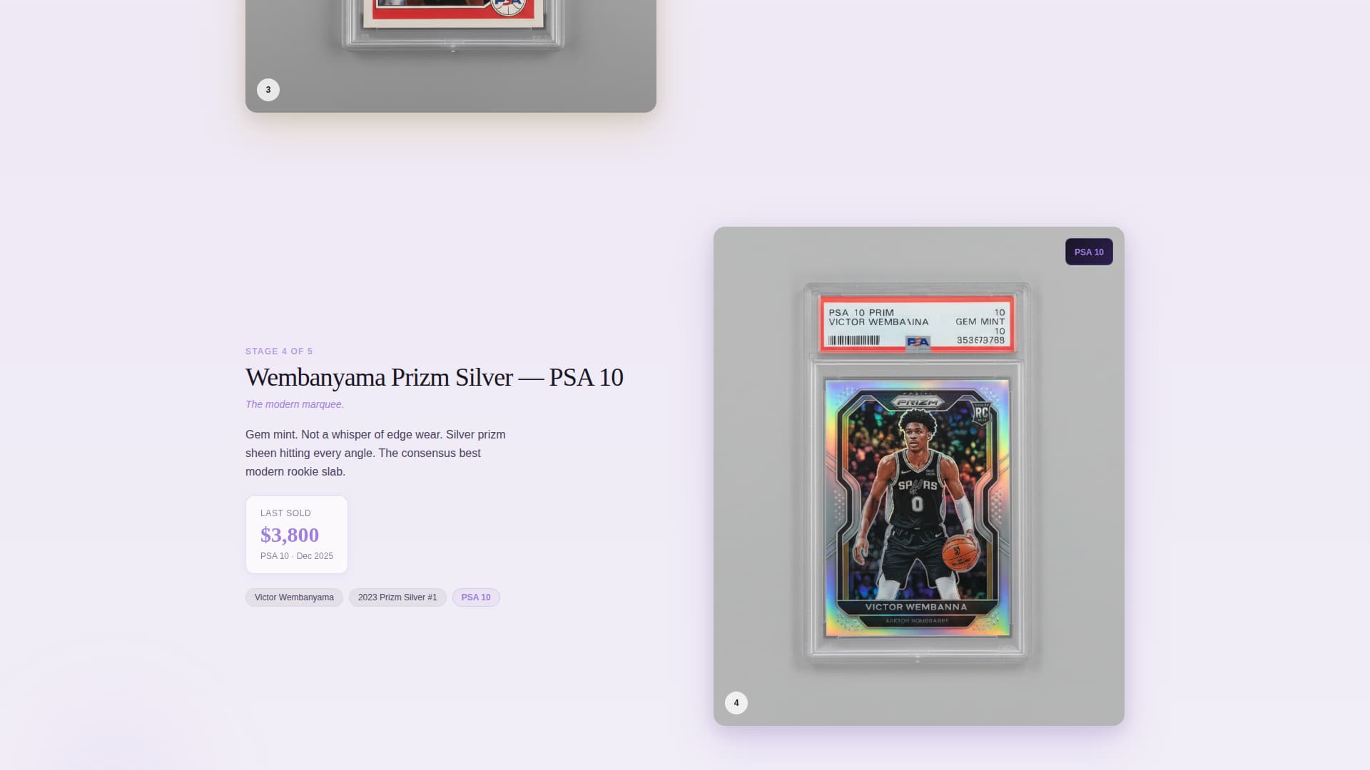 Grails - Premium Collectibles Landing Page Template