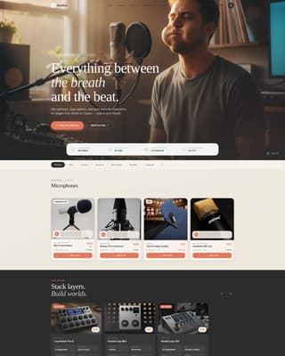 Beatbox - Ultimate Beatboxing Landing Page Template