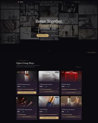 Unbox - Luxe Beauty Landing Page Template