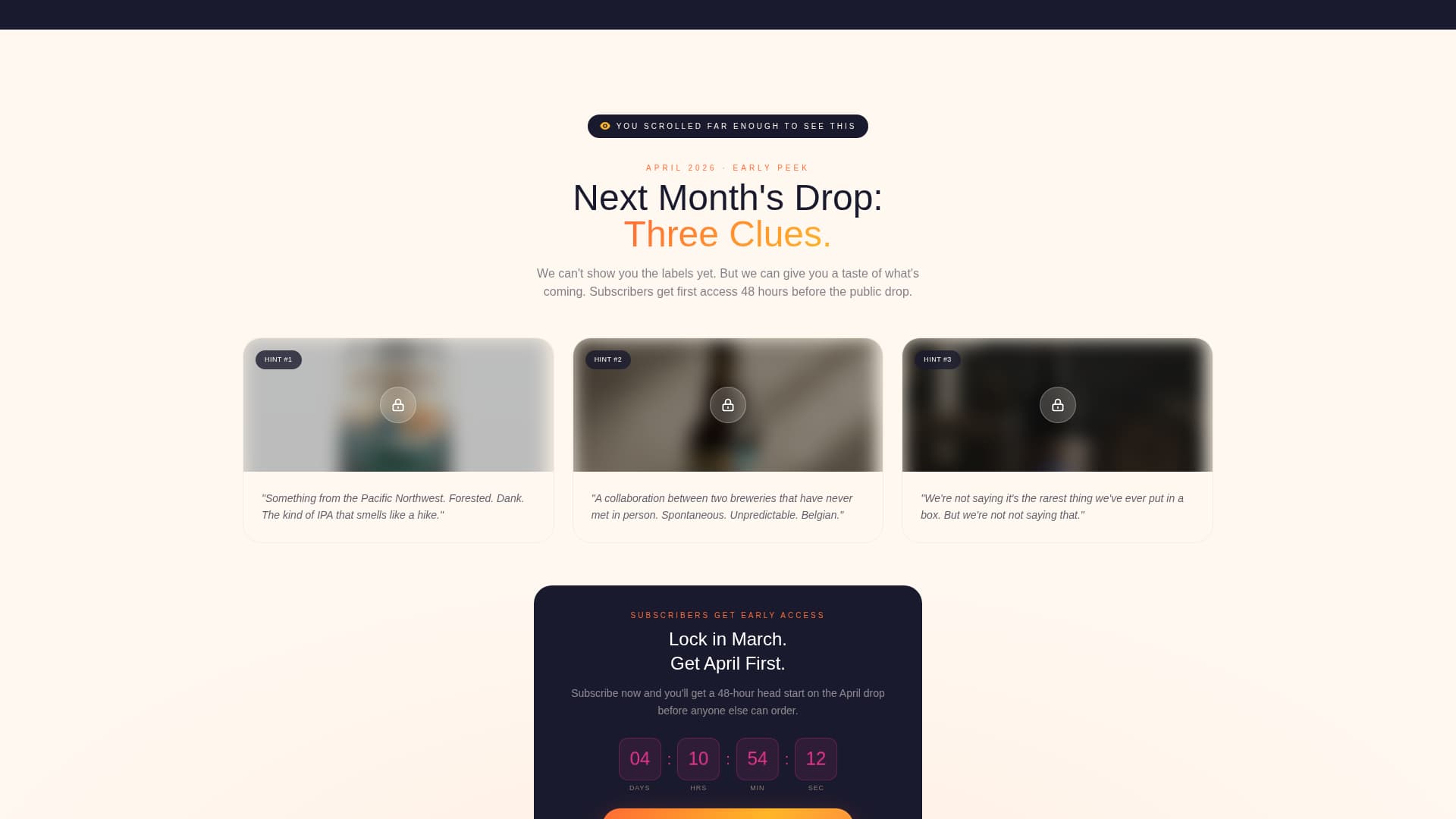 Hopbox - Bold Craftbeer Landing Page Template