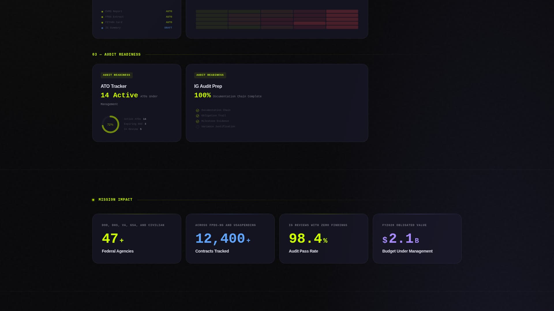 Bureau — Public Sector Landing Page Template