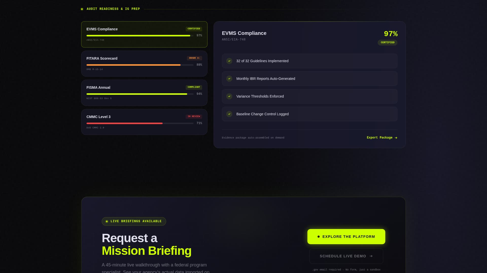 Bureau — Public Sector Landing Page Template