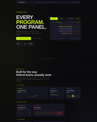 Bureau — Public Sector Landing Page Template