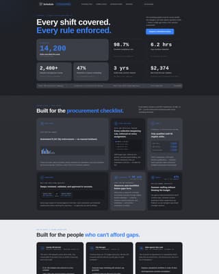 Civic Admin — Government Landing Page Template