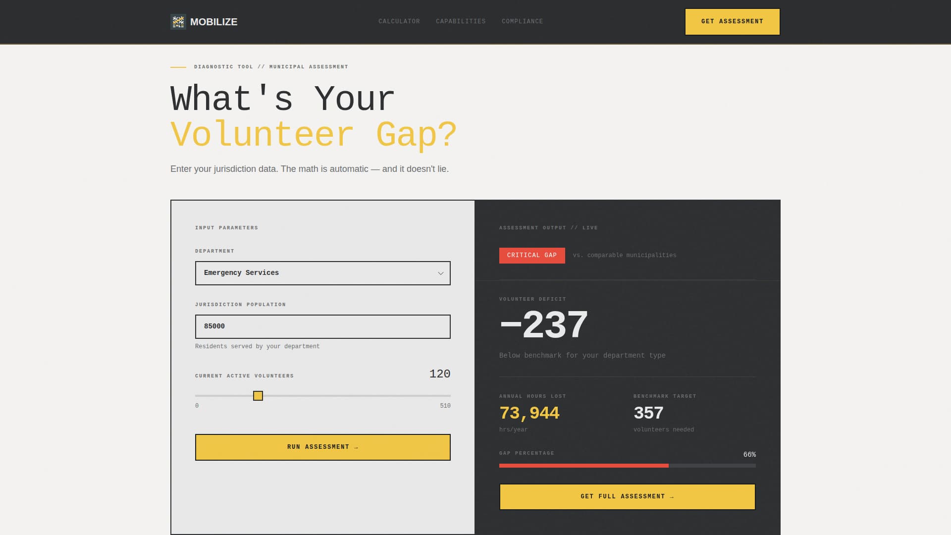 Mobilize - Powerful Volunteer Landing Page Template