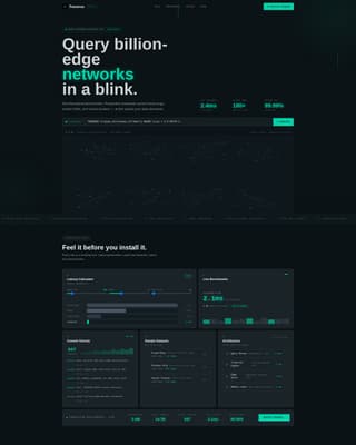 Apex — Graph Database Landing Page Template