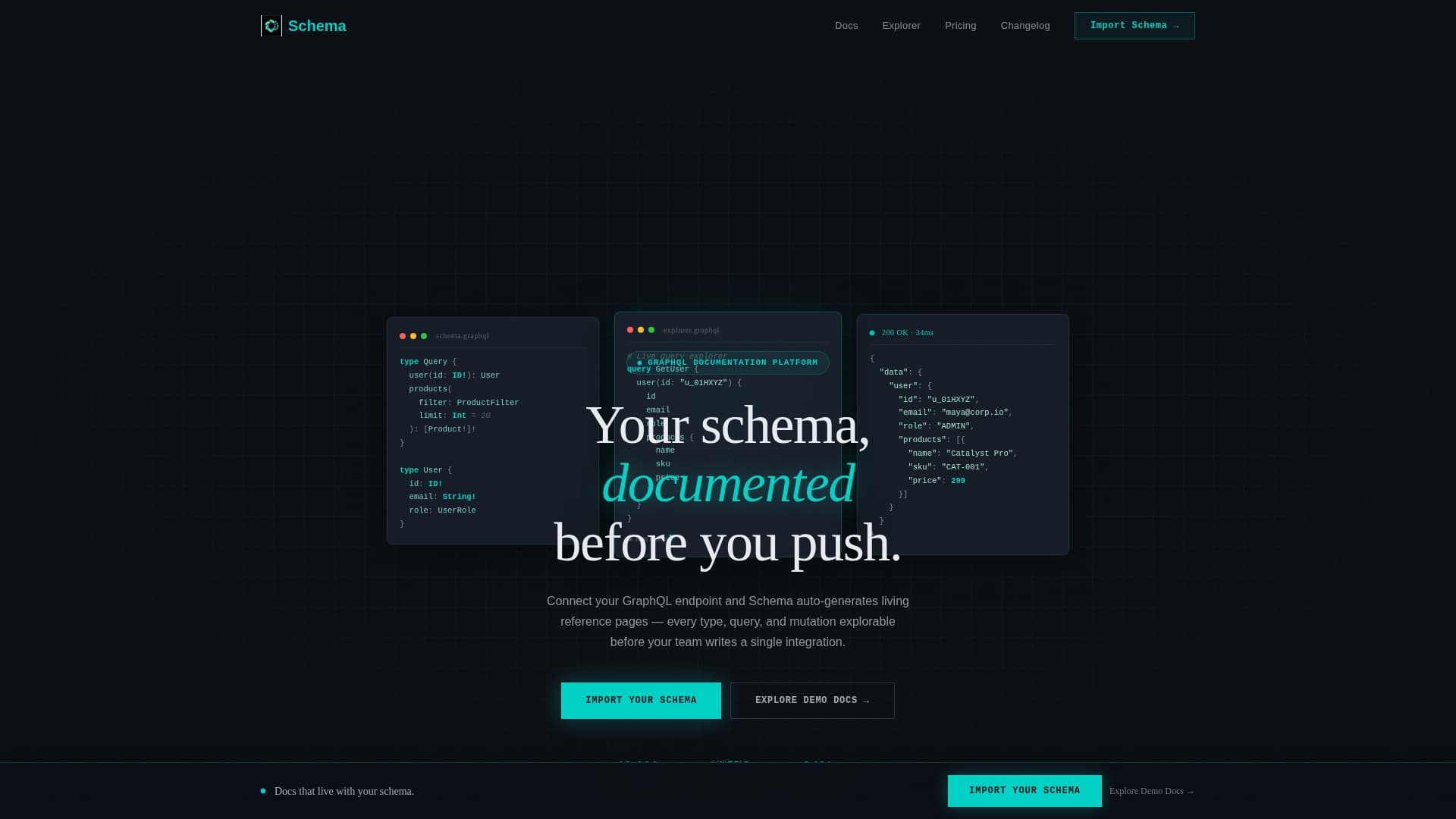 GraphQL - High-Converting API Landing Page Template