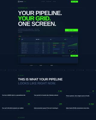 Joule - Powerful Energy Landing Page Template