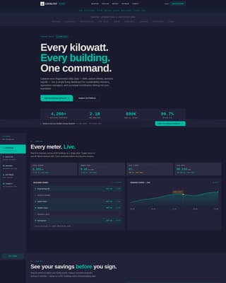 Catalyst - High-Impact Energy Management Landing Page Template