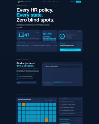 Comply - Powerful HR Policy Landing Page Template