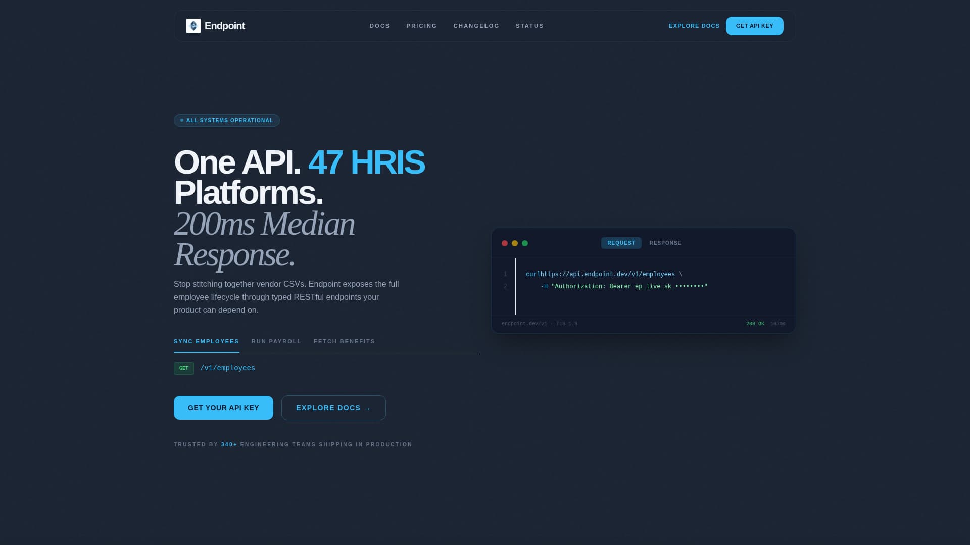 Endpoint - Unified HRTech Landing Page Template