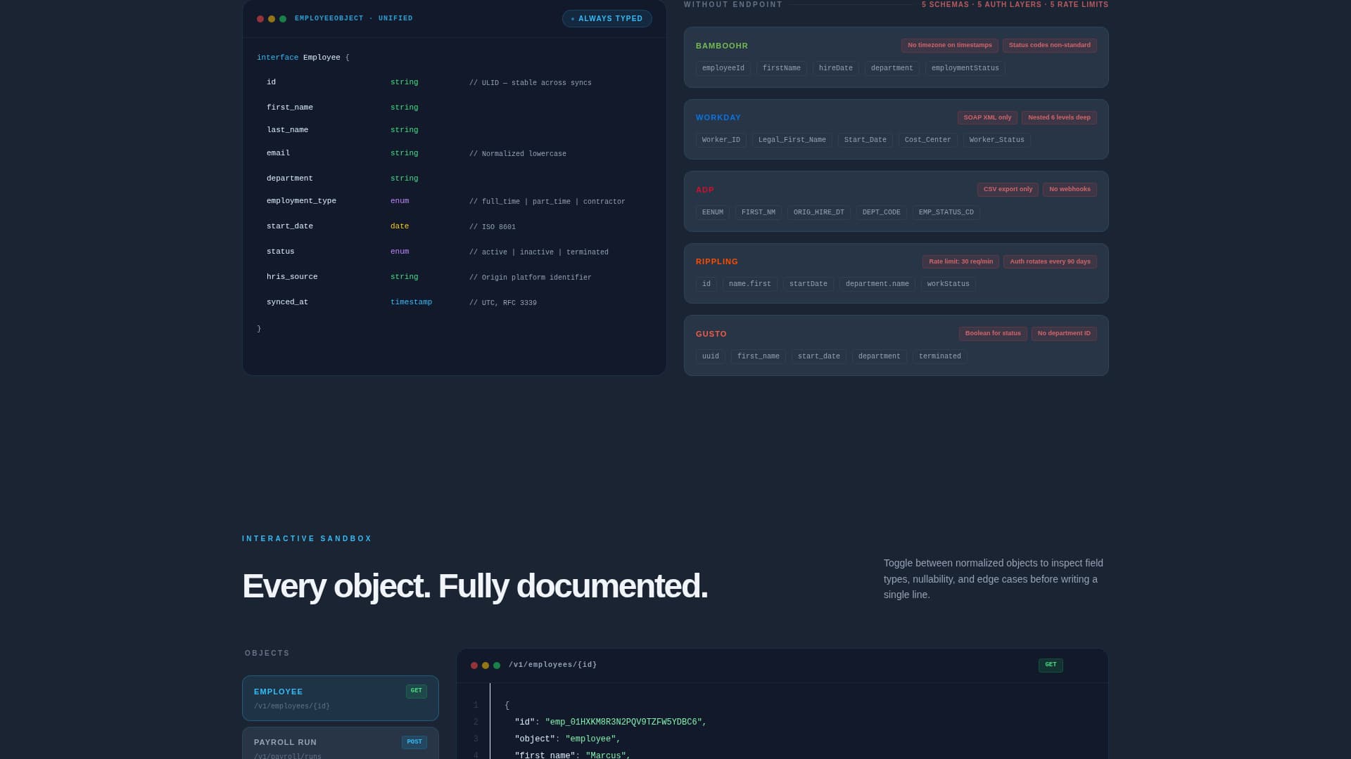 Endpoint - Unified HRTech Landing Page Template