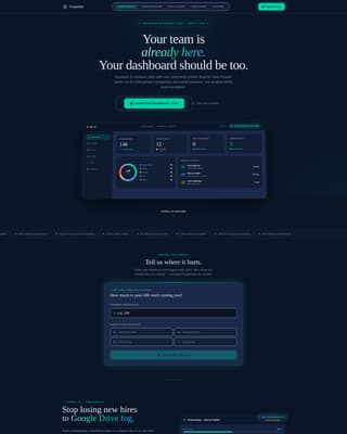 Peoplehub - Powerful HR Tech Landing Page Template