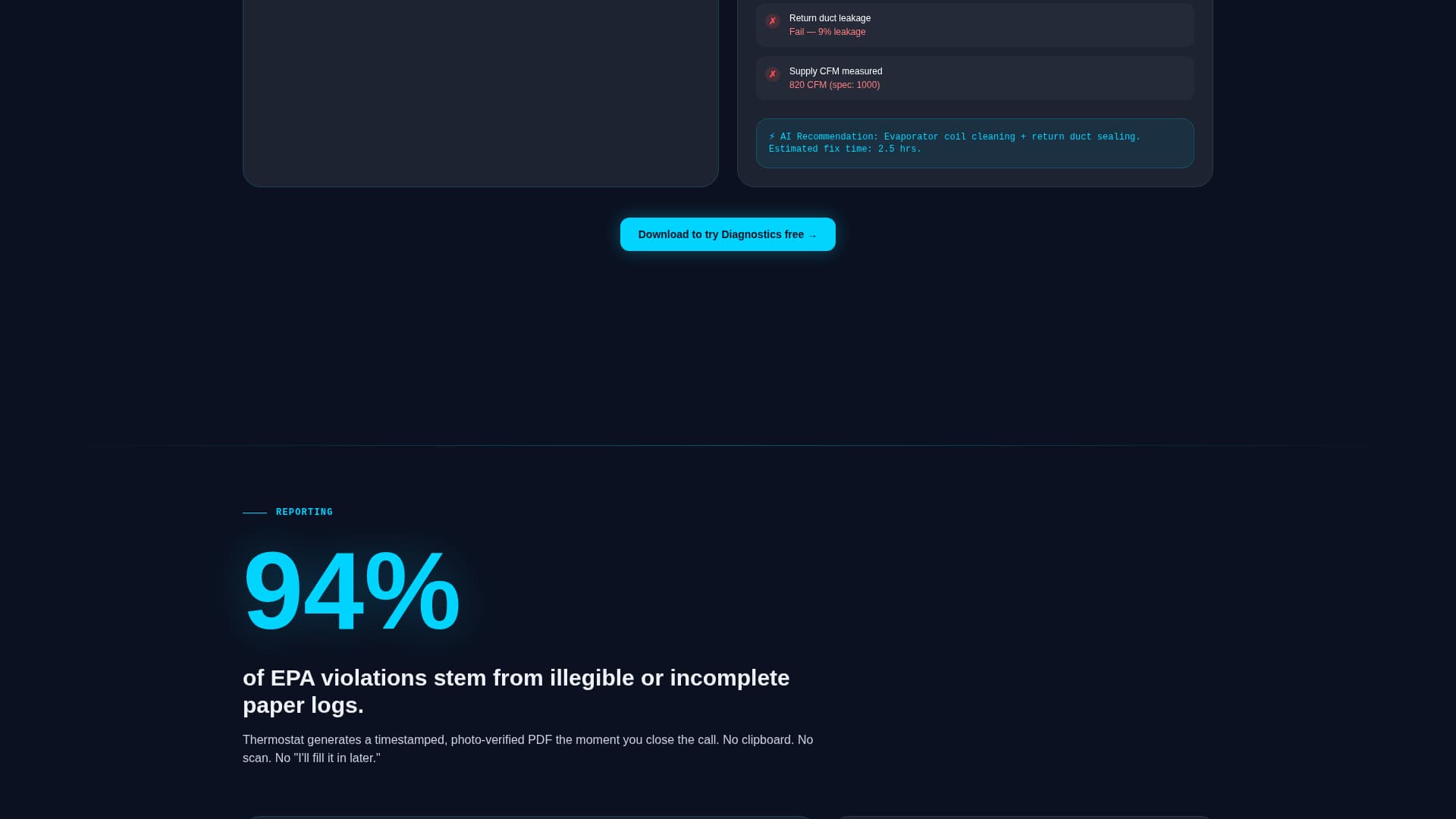 Flow HVAC — Landing Page Template