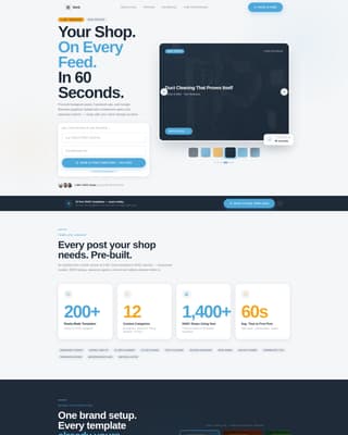 Climate HVAC — Landing Page Template