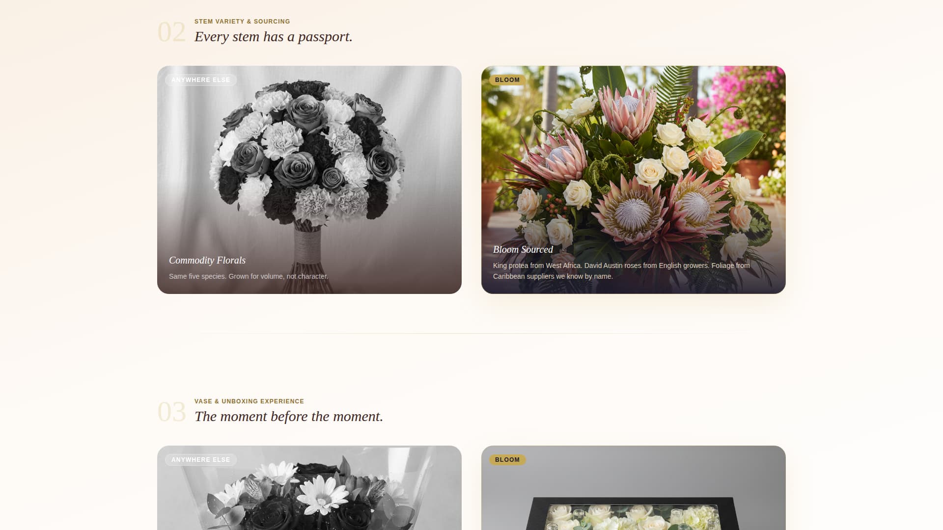 Bloom - Artisan Florist Landing Page Template