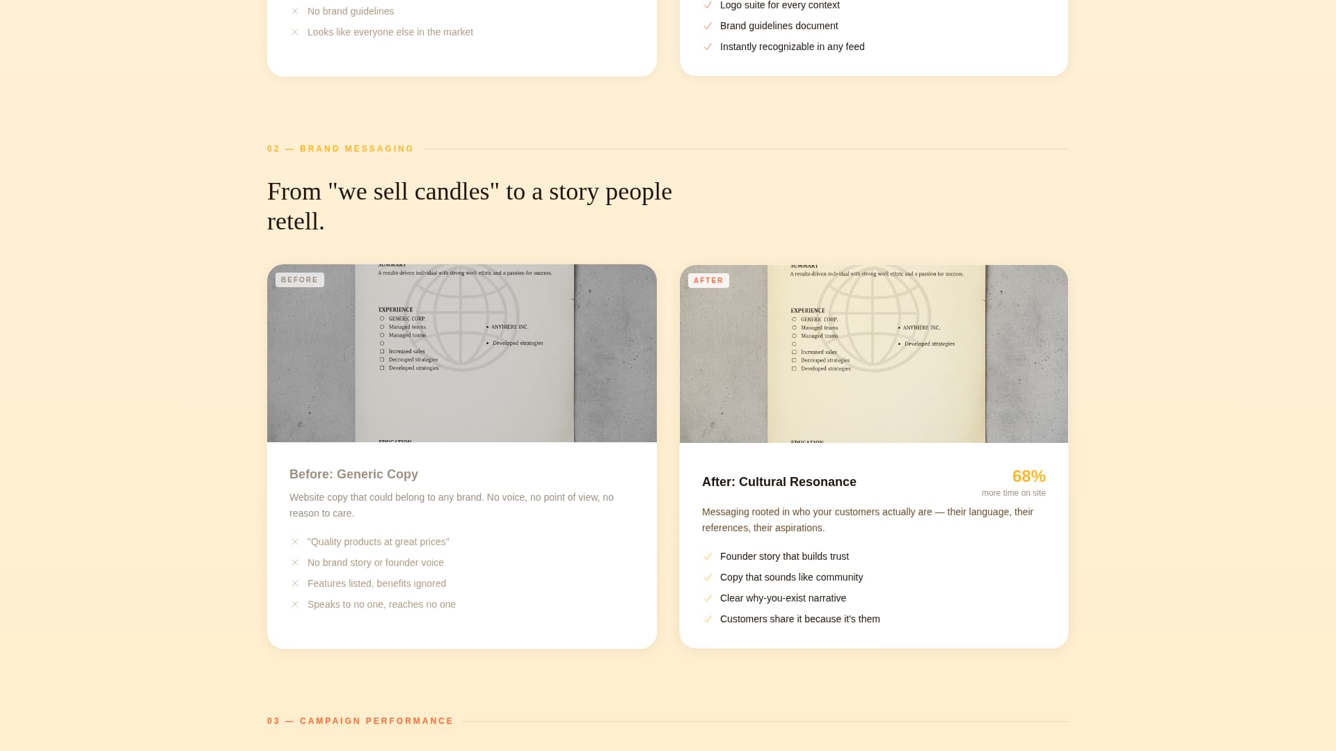 Amplify - Bold Blackowned Landing Page Template