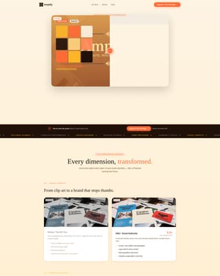 Amplify - Bold Blackowned Landing Page Template