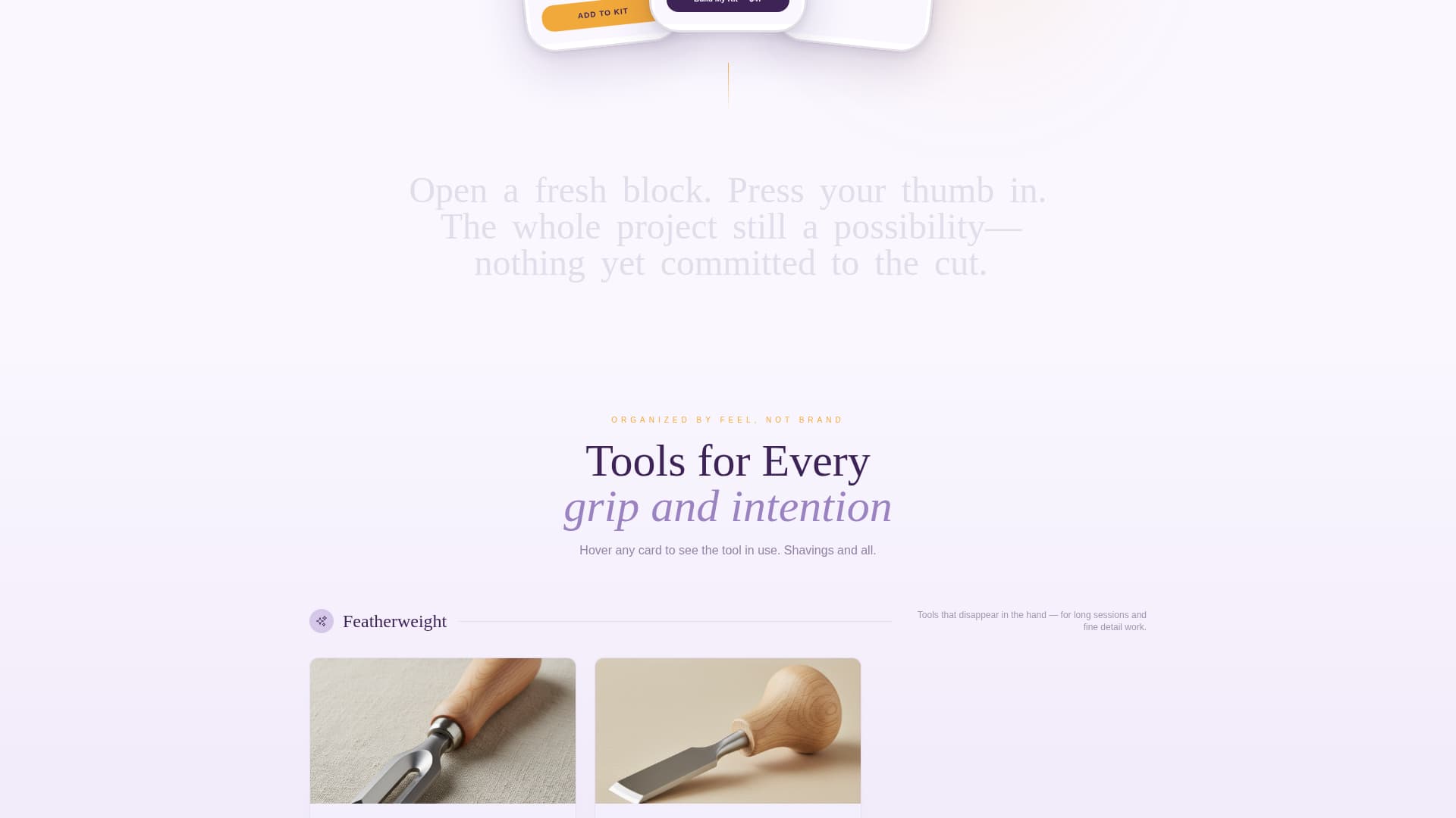 Imprint - Curated Printmaking Landing Page Template
