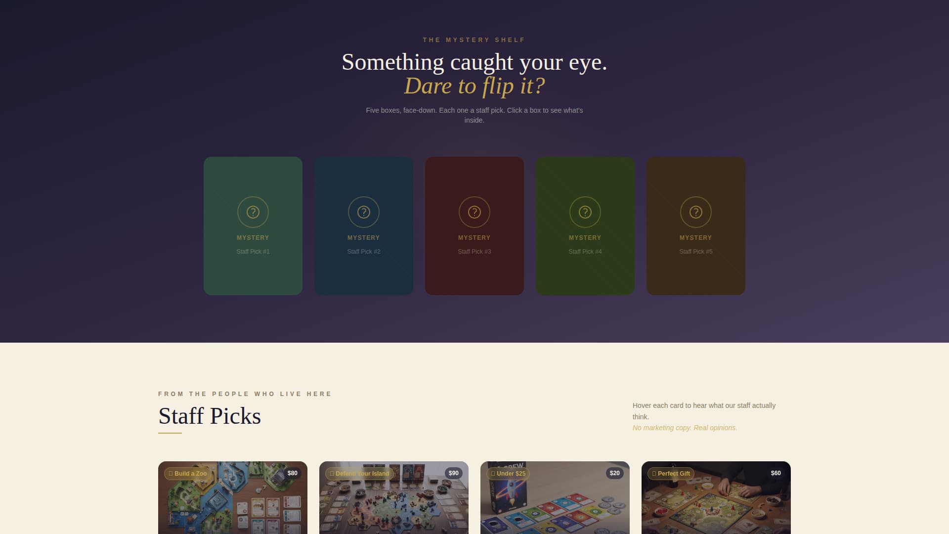 Hexcrawl - Immersive Boardgame Landing Page Template