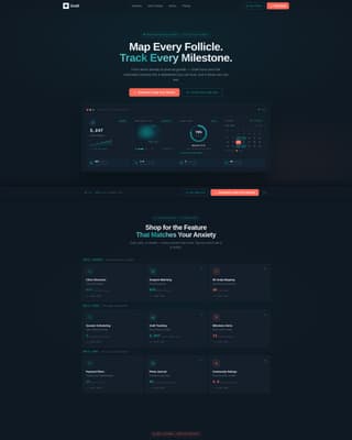 Graft - Precision Hairtransplant Landing Page Template