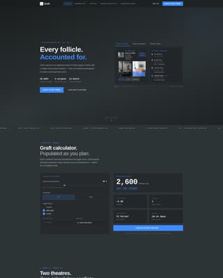 Graft - Precision Clinic Landing Page Template