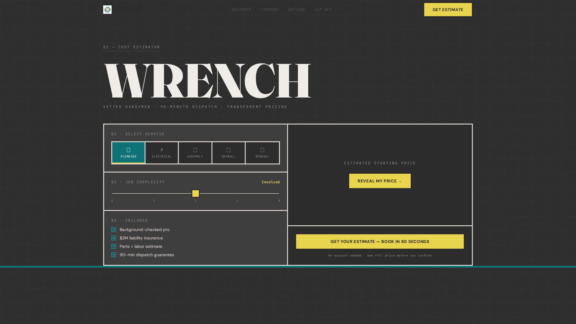 Wrench - Powerful Handyman Landing Page Template