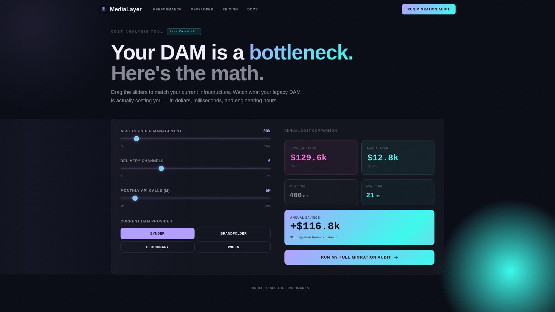 Headless - Modern DAM Landing Page Template