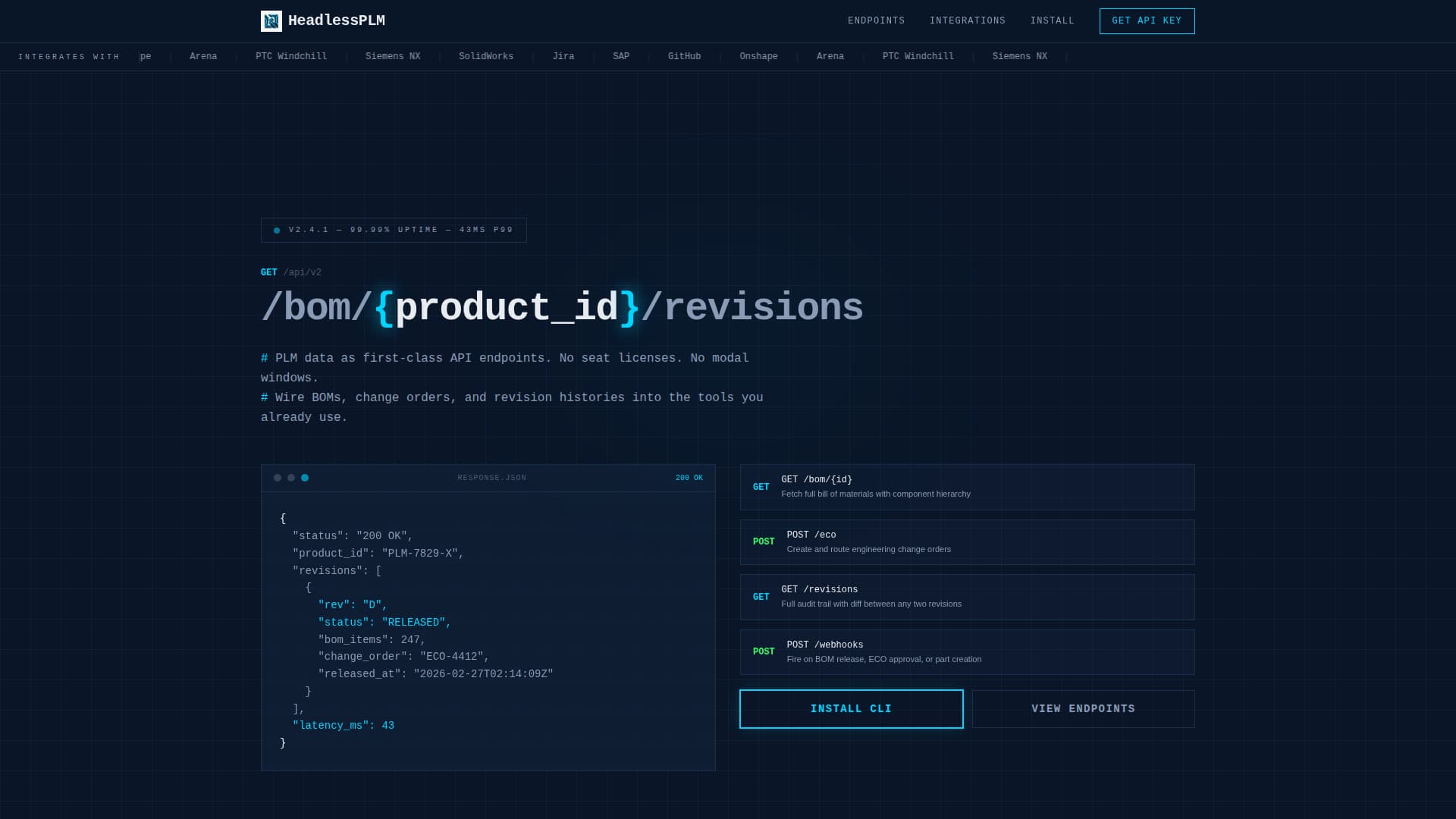 Headless Enterprise Software Specialist Professional Website Template