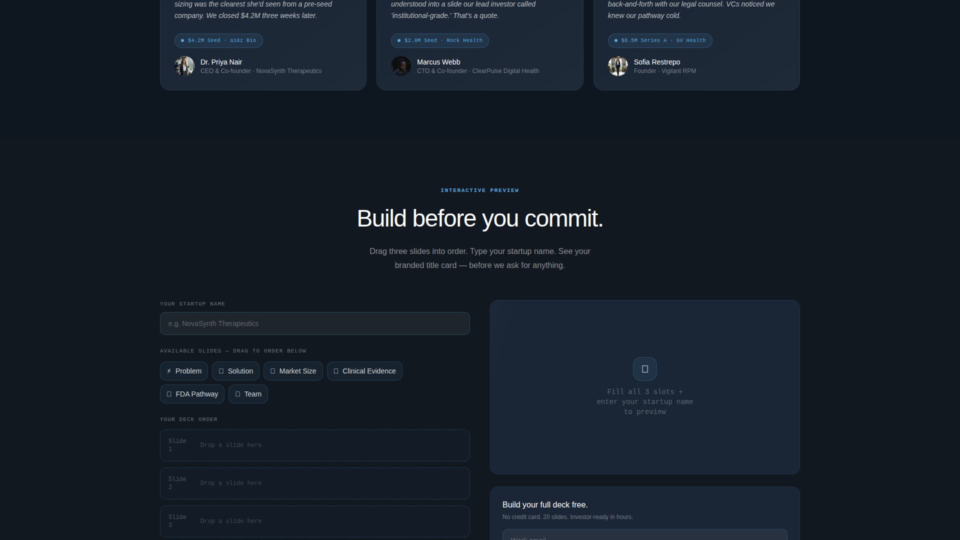 HealthTech Startup Professional Website Template