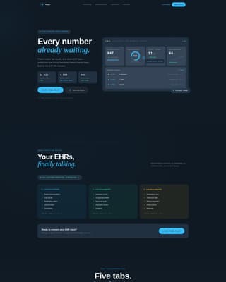 Pulse - Powerful Healthtech Landing Page Template