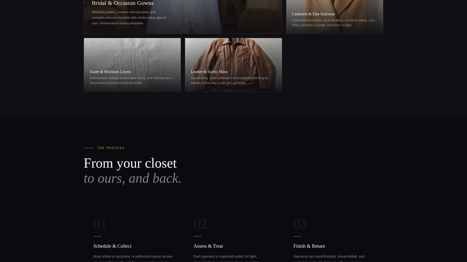 Press - Luxe Garment Landing Page Template