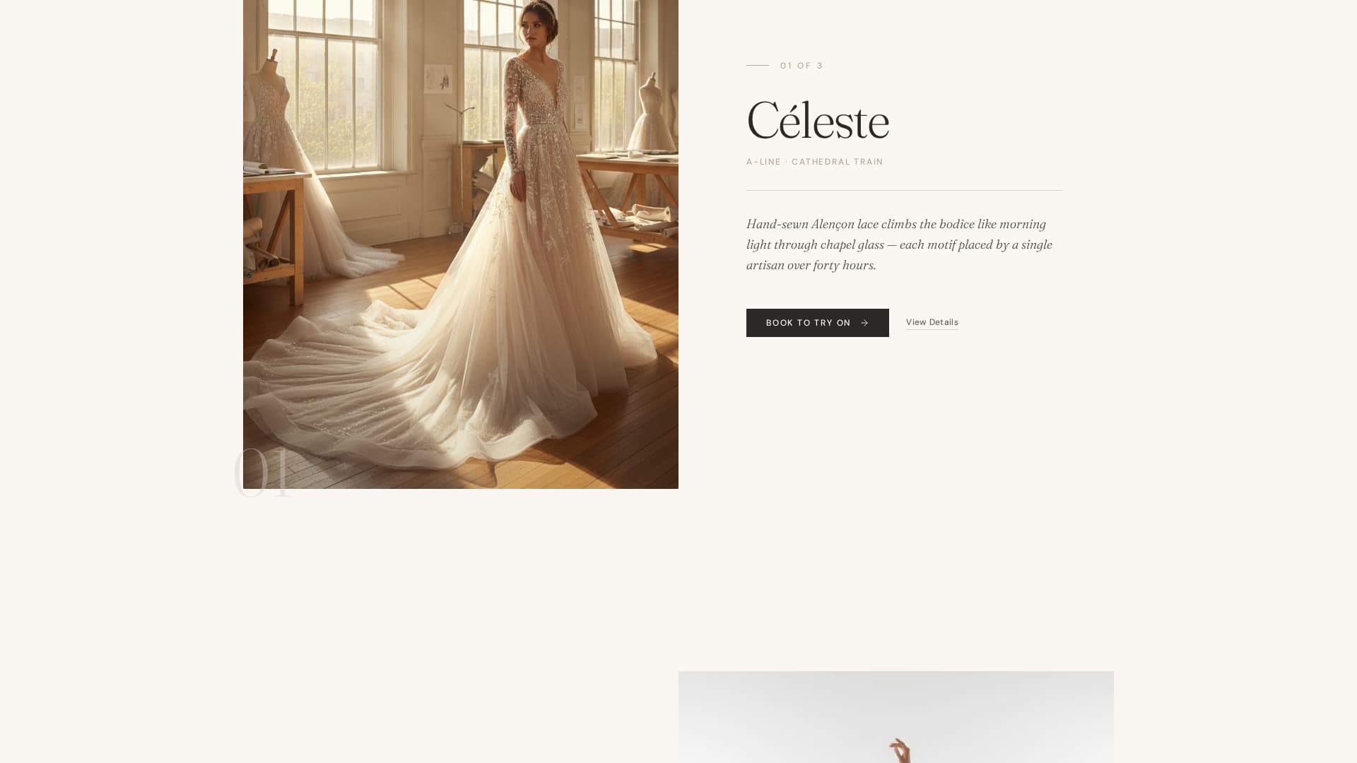 Veil - Elegant Bridal Landing Page Template