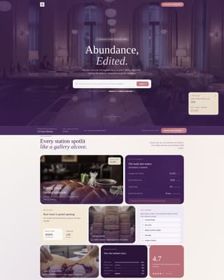 Asian - Modern Food Landing Page Template