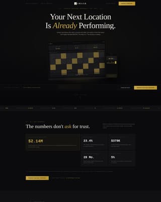 Smash - Luxe Burgerfranchise Landing Page Template