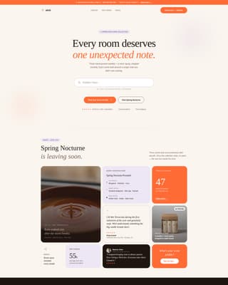 Wick - Luxe Fragrance Landing Page Template