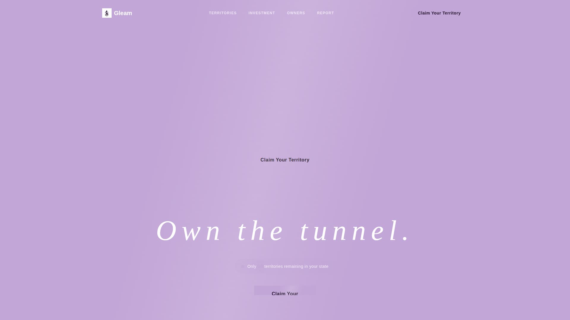 Gleam - Exclusive Franchise Landing Page Template