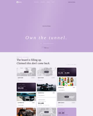 Gleam - Exclusive Franchise Landing Page Template