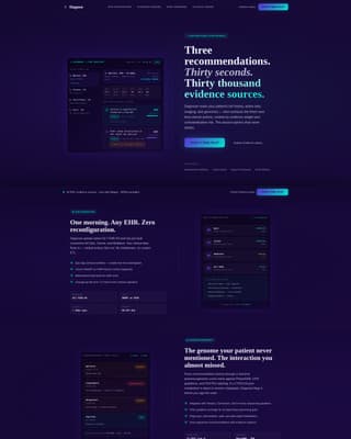 Diagnose - Intelligent Healthcare Landing Page Template