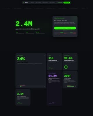 AI for Healthcare Professional Website Template