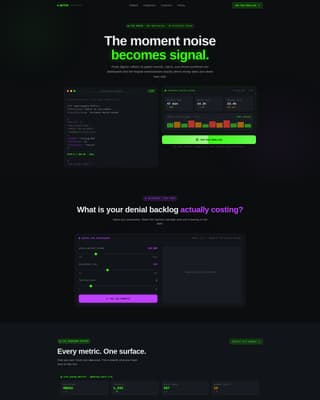 Healthcare Software & SaaS Cost Calculator Website Template