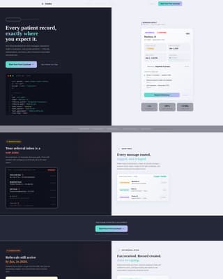 Healthcare Software & SaaS Professional Website Template