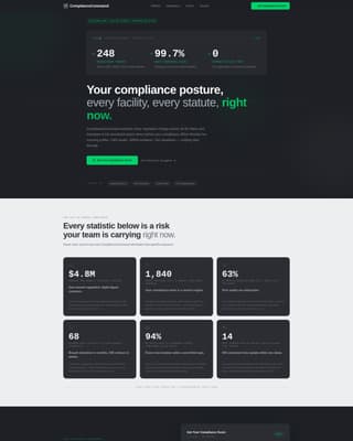 Healthcare Software & SaaS Privacy Policy Website Template