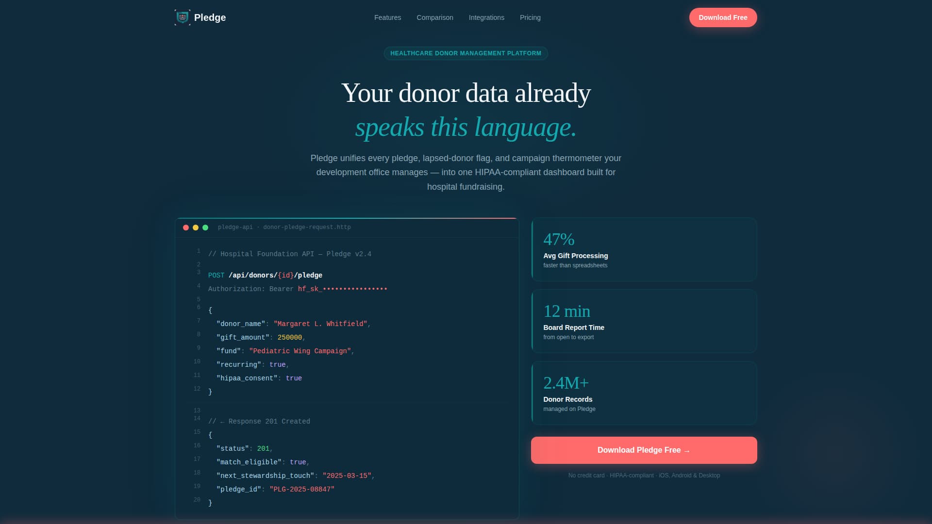 Healthcare Software Expert Professional Website Template